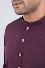Regular Fit Semi-Formal Dobby Panjabi