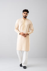 Regular Fit Embroidered Panjabi