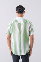 Regular Fit Striped Casual Shirt