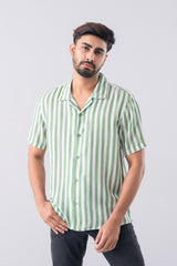 Regular Fit Striped Casual Shirt