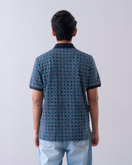 Regular Fit Printed Polo Shirt