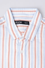 Slim Fit Striped Casual Shirt