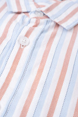 Slim Fit Striped Casual Shirt