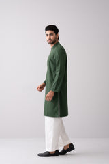 Regular Fit Embroidered Semi-Formal Panjabi