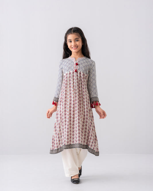 Junior Girls' Ethnic Top (10-14 Years)