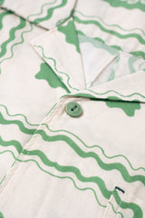 Boxy Fit Printed Casual Shirt