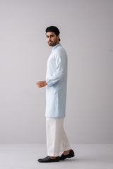 Slim Fit Embroidered Semi-Formal Panjabi