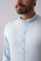 Slim Fit Embroidered Semi-Formal Panjabi