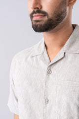 Regular Fit Solid Casual Shirt