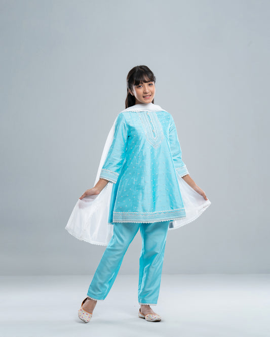 Princess Ethnic Partywear Set (10-14 Years)