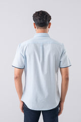 Slim Fit Solid Casual Shirt