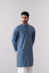 Regular Fit Embroidered Semi-Formal Panjabi