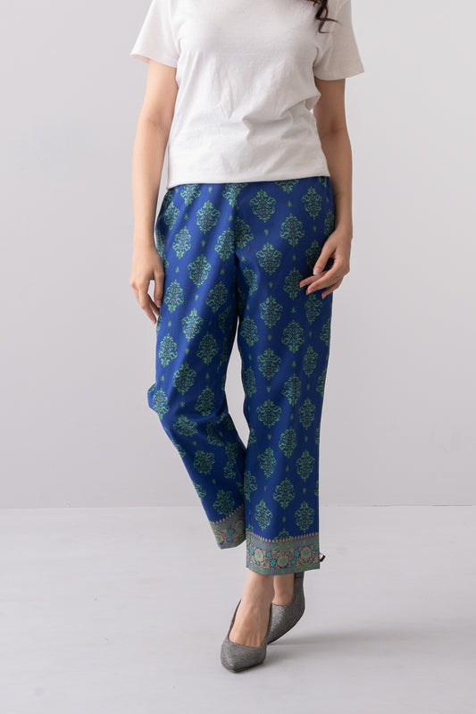 Smart Fit Reactive Printed Ethnic Pants