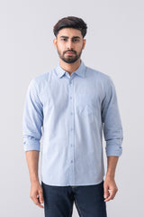 Regular Fit Solid Casual Shirt