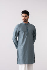 Regular Fit Embroidered Semi-Formal Panjabi