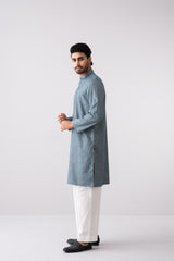 Regular Fit Embroidered Semi-Formal Panjabi