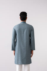 Regular Fit Embroidered Semi-Formal Panjabi