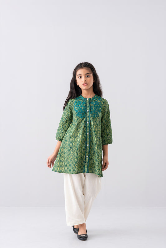 Girls Ethnic Frock (6-8 Years)