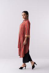 Mid-Length Relaxed Fit Ethnic Kurta