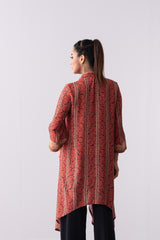 Mid-Length Relaxed Fit Ethnic Kurta
