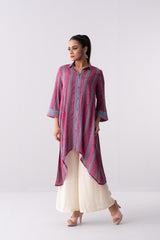 Mid-Length Relaxed Fit Ethnic Kurta