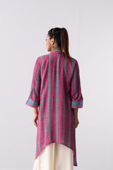 Mid-Length Relaxed Fit Ethnic Kurta