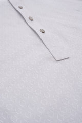 Regular Fit Embroidered Semi-Formal Panjabi