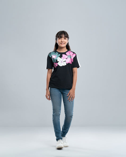 Junior Girls' Athleisure T-Shirt (10-14 Years)