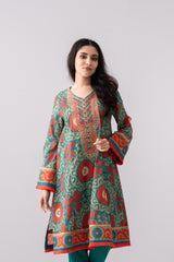 Digital Printed One Piece Lawn Kurti