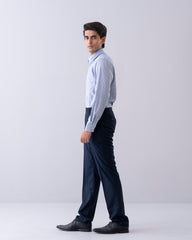 Regular Fit Micro Dobby Check Templeton Formal Shirt