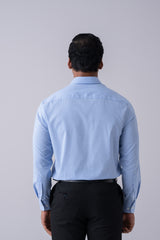 Regular Fit Micro Dobby Check Templeton Formal Shirt