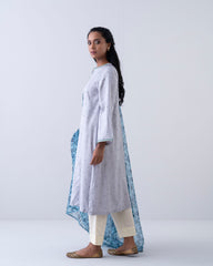 Smart Fit Embroidered Two-Piece Semi Formal Ethnic Set