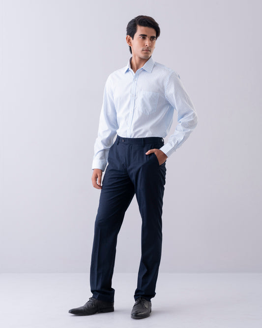 Regular Fit Bengal Stripe Templeton Formal Shirt