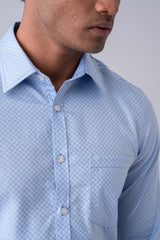 Slim Fit Dobby Templeton Formal Shirt
