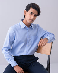 Slim Fit Classic Dobby Check Templeton Formal Shirt
