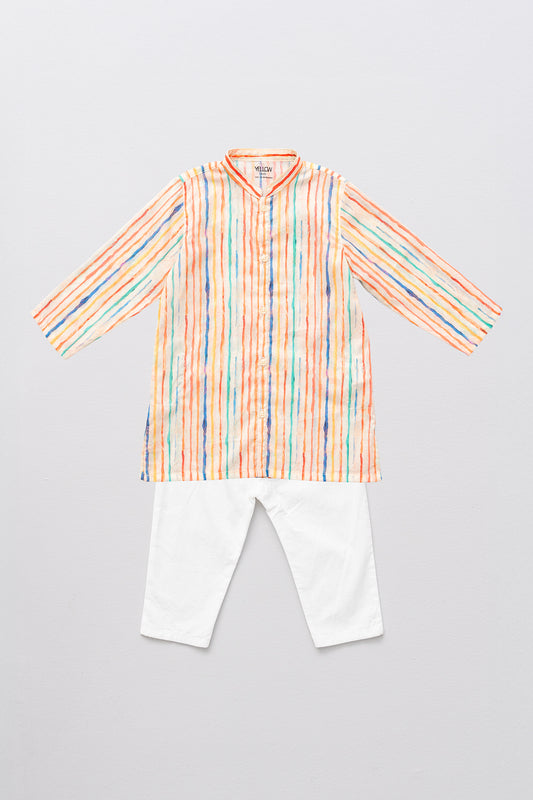 Newborn Boys' Panjabi Set (6-18 Months)