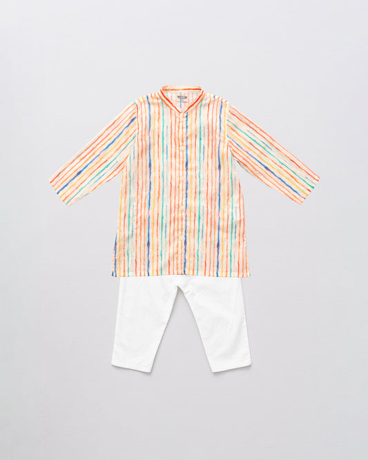 Newborn Boys' Panjabi Set (6-18 Months)