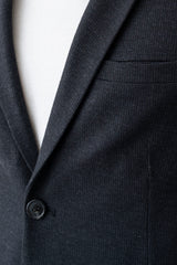 Dobby-Textured Knit Blazer