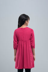 Junior Girls' Ethnic Top (10-14 Years)