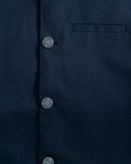 Regular Fit Blended Fabric Formal Waistcoat