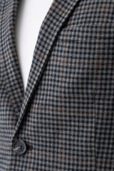 Micro-Checkered Blazer