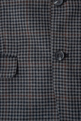 Micro-Checkered Blazer