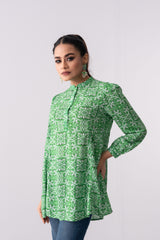 Moroccan Printed Viscose Fashion Top - Mystika