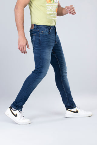 Vintage Blue Slim Fit Jeans
