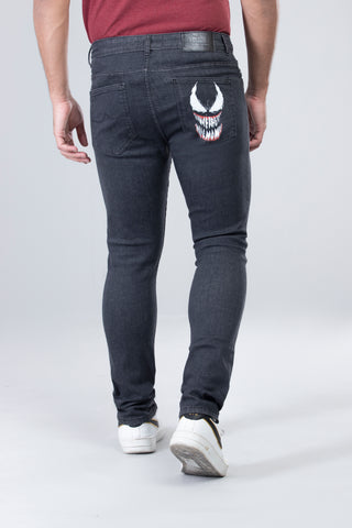 YELLOW x Spiderman's Venom - Slim Fit Jeans