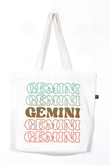 Zodiac Series Tote Bag - Gemini