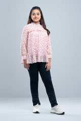 Junior Girls Western Fashion Top (10-14 Years)