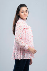 Junior Girls Western Fashion Top (10-14 Years)