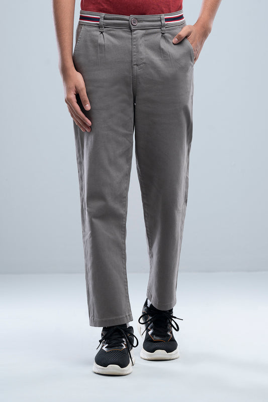 Junior Boys Twill Trouser (10-14 Years)