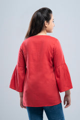 Junior Girls Western Fashion Top (10-14 Years)